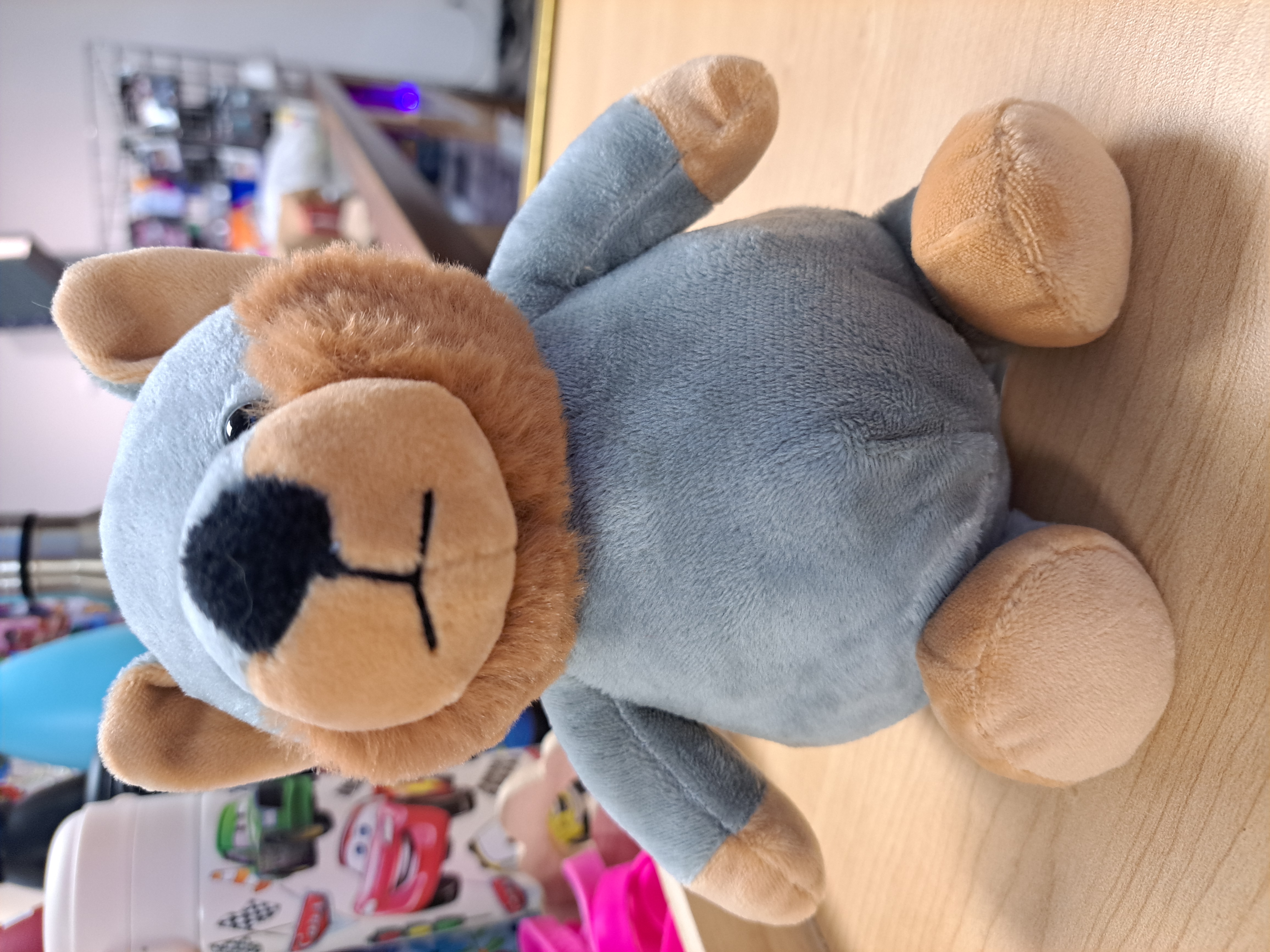 petit toutou loup gris